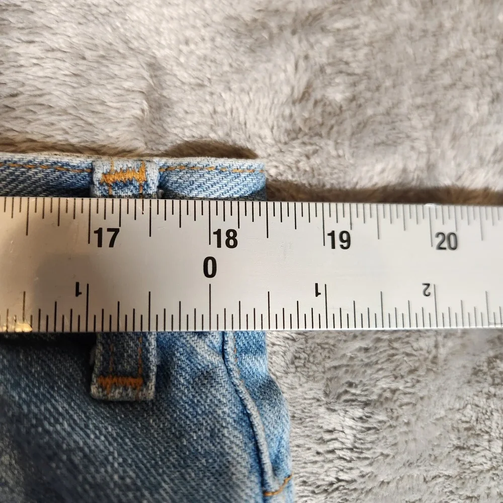 Vintage Eddie Bauer Jeans Men's 37X31 (Tag‎ 38X30) Tapered Leg Blue Denim Pants